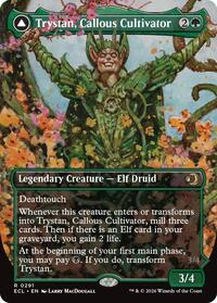 Trystan, Callous Cultivator (Borderless), Lorwyn Eclipsed