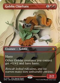 Goblin Chieftain (Borderless), Special Guests