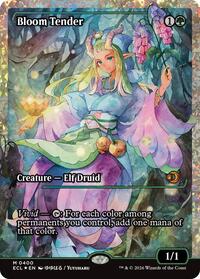 Bloom Tender (0400) (Showcase) (Fracture Foil), Lorwyn Eclipsed