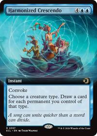 Harmonized Crescendo (Extended Art), Lorwyn Eclipsed