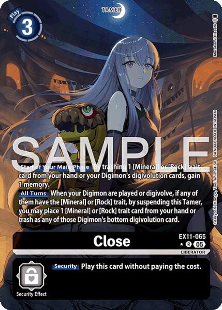 Close (Alternate Art), Foil, front