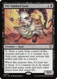 Oft-Nabbed Goat, Commander: Lorwyn Eclipsed