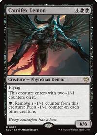 Carnifex Demon, Commander: Lorwyn Eclipsed