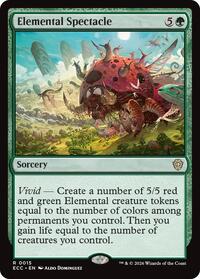 Elemental Spectacle, Commander: Lorwyn Eclipsed