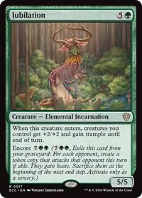 Jubilation, Commander: Lorwyn Eclipsed