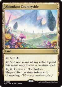 Abundant Countryside, Commander: Lorwyn Eclipsed