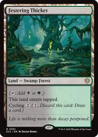 Festering Thicket, Commander: Lorwyn Eclipsed