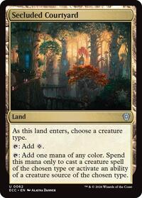 Secluded Courtyard, Commander: Lorwyn Eclipsed
