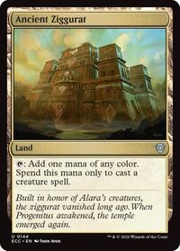 Ancient Ziggurat, Commander: Lorwyn Eclipsed