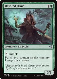 Devoted Druid, Commander: Lorwyn Eclipsed