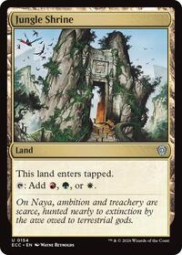 Jungle Shrine, Commander: Lorwyn Eclipsed