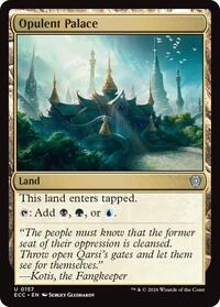 Opulent Palace, Commander: Lorwyn Eclipsed