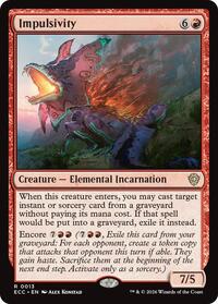 Impulsivity, Commander: Lorwyn Eclipsed