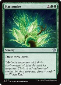 Harmonize, Commander: Lorwyn Eclipsed
