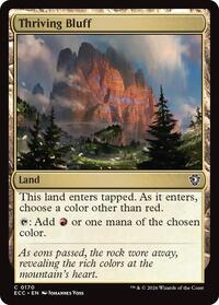 Thriving Bluff, Commander: Lorwyn Eclipsed