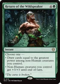 Return of the Wildspeaker, Commander: Lorwyn Eclipsed