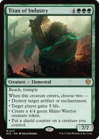 Titan of Industry, Commander: Lorwyn Eclipsed