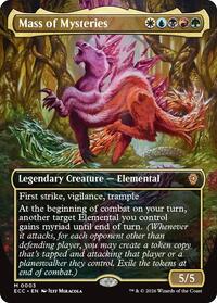 Mass of Mysteries (Borderless), Commander: Lorwyn Eclipsed