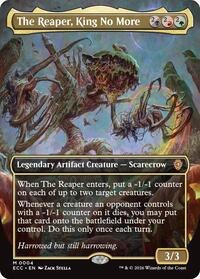 The Reaper, King No More (Borderless), Commander: Lorwyn Eclipsed