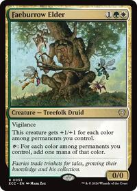 Faeburrow Elder, Commander: Lorwyn Eclipsed
