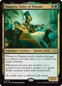 Hapatra, Vizier of Poisons, Commander: Lorwyn Eclipsed