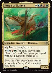 Horde of Notions, Commander: Lorwyn Eclipsed
