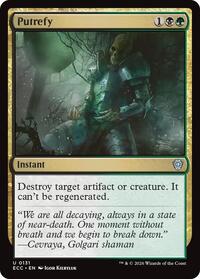 Putrefy, Commander: Lorwyn Eclipsed