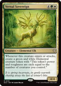 Vernal Sovereign, Commander: Lorwyn Eclipsed
