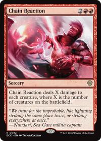 Chain Reaction, Commander: Lorwyn Eclipsed