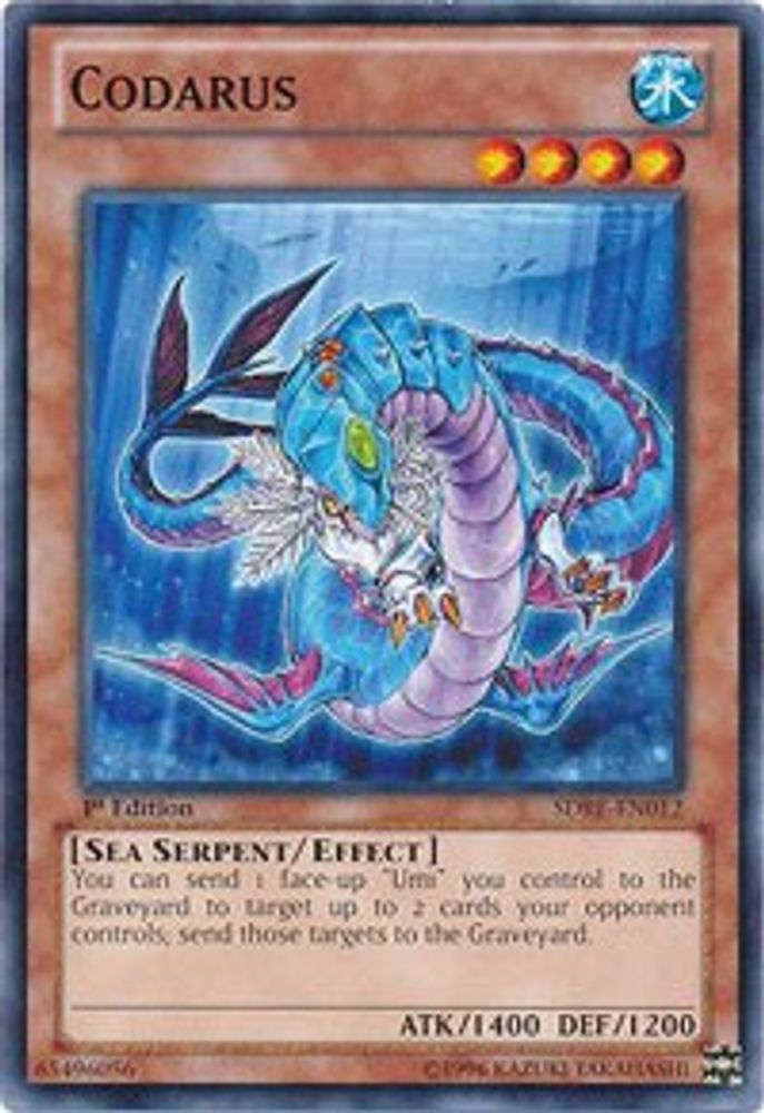 Codarus, 1st-edition, front