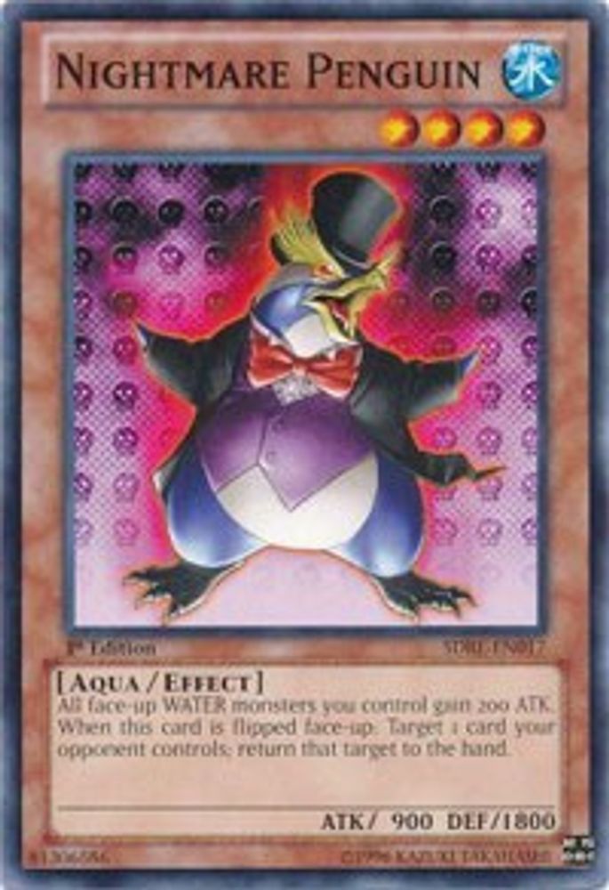 Nightmare Penguin, 1st-edition, front