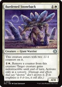 Burdened Stoneback, Lorwyn Eclipsed