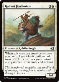 Gallant Fowlknight, Lorwyn Eclipsed