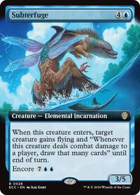 Subterfuge (Extended Art), Commander: Lorwyn Eclipsed