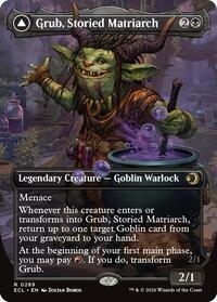 Grub, Storied Matriarch (Borderless), Lorwyn Eclipsed