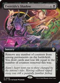 Eventide's Shadow (Extended Art), Commander: Lorwyn Eclipsed