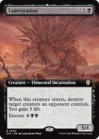 Lamentation (Extended Art), Commander: Lorwyn Eclipsed