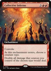 Collective Inferno (Extended Art), Lorwyn Eclipsed