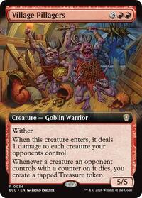 Village Pillagers (Extended Art), Commander: Lorwyn Eclipsed