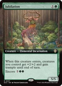Jubilation (Extended Art), Commander: Lorwyn Eclipsed