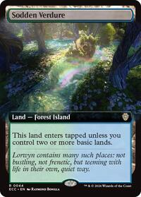 Sodden Verdure (Extended Art), Commander: Lorwyn Eclipsed