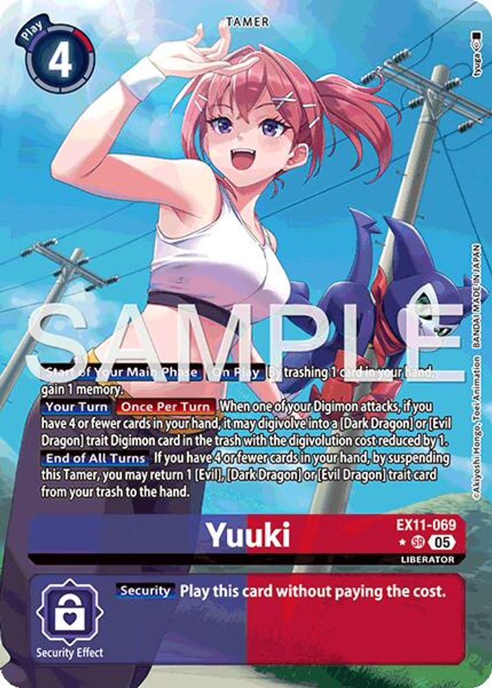 Yuuki (Alternate Art), Foil, front