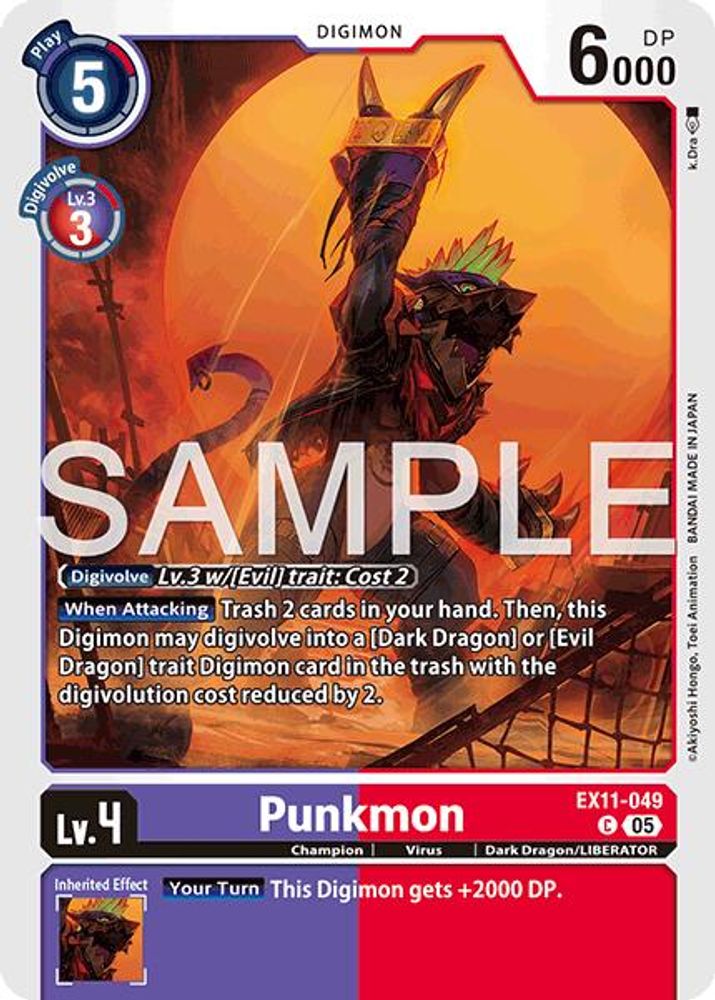 Punkmon, Standard, front