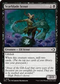 Scarblade Scout, Lorwyn Eclipsed