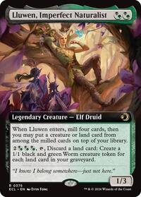 Lluwen, Imperfect Naturalist (Extended Art), Lorwyn Eclipsed