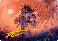 Rhys, the Evermore Art Card (Gold-Stamped Signature), Art Series: Lorwyn Eclipsed