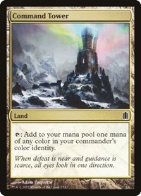 Command Tower, Commander's Arsenal