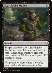 Scarblade's Malice, Lorwyn Eclipsed
