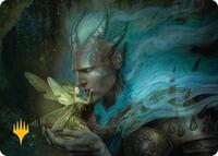 Run Away Together Art Card (Gold-Stamped Planeswalker Symbol), Art Series: Lorwyn Eclipsed