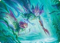 Silvergill Mentor Art Card, Art Series: Lorwyn Eclipsed